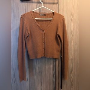 Brandy Melville Brown Cardigan